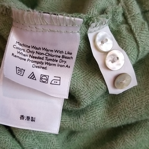 EDDIE BAUER 100% Brushed Cotton Flannel Type Shirt - Picture 7 of 12